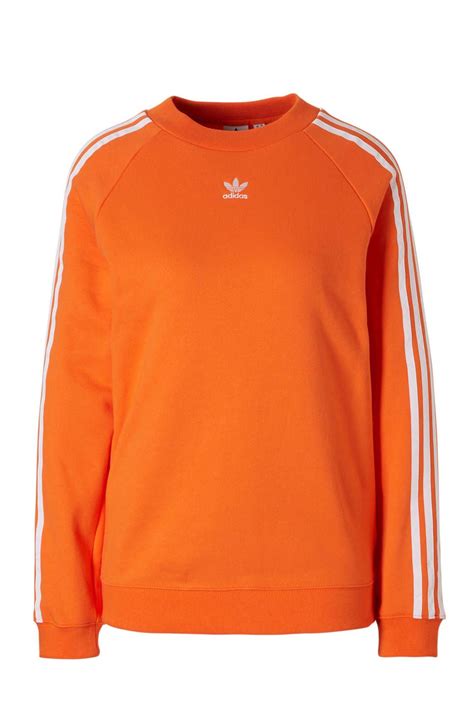 adidas trui dames oranje